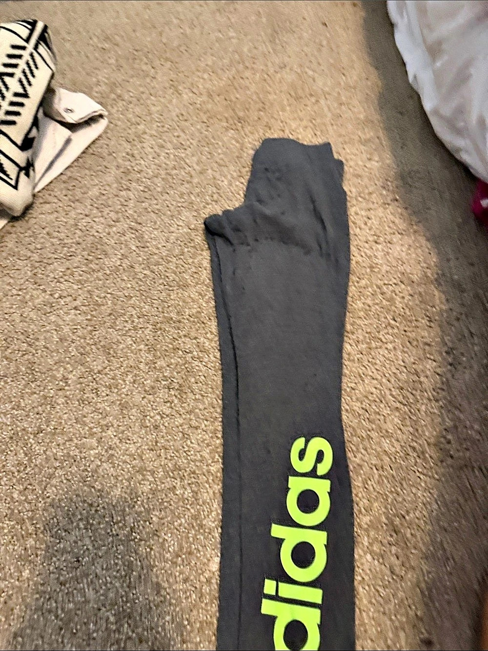 adidas Linear Logo Leggings Gray